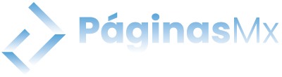 Logo blanco de PáginasMX